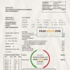 Korea Eximbank template in Word and PDF format, good for address prove