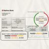 Kyrgyzstan Optima bank statement template in Word and PDF format