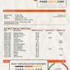 Latvia Swedbank bank statement template, Word and PDF format (.doc and .pdf)