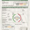 Lebanon Electricity of Lebanon utility bill template in Word and PDF format