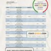 Lesotho Standard Lesotho Bank statement template in Word and PDF format