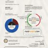 Liberia Electricity Corporation utility bill template in Word and PDF format