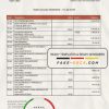 Libya Assaray (ATIB) bank statement easy to fill template in Word and PDF format