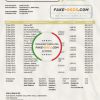 Liechtenstein Union Bank AG statement template in Word and PDF format