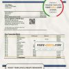 Liechtenstein Valartis Bank statement template in Word and PDF format