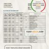 Luxembourg Sogexia Bank statement template in Word and PDF format