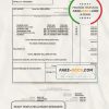 Mauritius Telecom Mauritius utility bill template in Word and PDF format