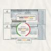 Moldova Moldovagaz utility bill template in Word and PDF format