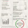 Oman Electricity Transmission Company electricity utility bill template in Word and PDF format