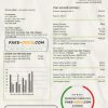 Philippines WeGen Energy Philippines utility bill template in Word and PDF format
