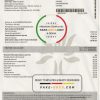 Romania Enel electricity proof of address utility bill template in Word and PDF format (.doc and .pdf)