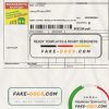 Russia Injenernaya Slujba utility bill template in .doc and .pdf format, fully editable