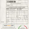 Russia Izveshenie utility bill template in Word and PDF format, fully editable