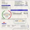 South Korea Electric Power Corporation electricity utility bill template in Word and PDF format