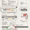 Spain E.ON electricity utility bill template in Word and PDF format