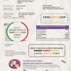 Spain ONO easy fillable utility bill template in Word and PDF format (.doc and .pdf)