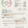 Thailand PTT gas utility bill template in Word and PDF format