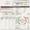 USA Arkansas West Memphis utility bill template in Word and PDF format