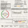 USA California PG&E (Pacific Gas and Electric Company) utility bill template in Word and PDF format