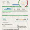 USA Consolidated Mutual Water utility bill template in Word and PDF format