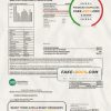 USA Craighead Electric utility bill template in Word and PDF format