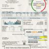 USA Iowa Clarke Electric Cooperative, Inc utility bill template in Word and PDF format