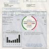 USA Lakewood Water District utility bill template in Word and PDF format