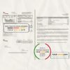 USA Louisiana Entergy utility bill template in Word and PDF format (2 pages)