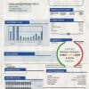 USA Mansfield Texas utility bill template in Word and PDF format (.doc and .pdf)