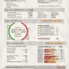 USA Marine Local Cable utility bill template in Word and PDF format (.doc and .pdf)