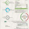 USA Maryland Baltimore Gas and Electric (BGE) utility bill template in Word and PDF format