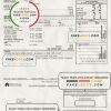 USA Michigan gas Utilities utility bill template in Word and PDF format