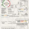 USA Minnesota Energy utility bill, Word and PDF template, 2 pages