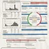 USA NorthWestern Energy utility bill template in Word and PDF format, version 2