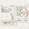 USA RG&E utility bill template in Word and PDF format
