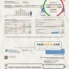 USA Rappahannock Electric Cooperative utility bill template in Word and PDF format