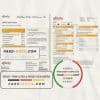 USA San Francisco Xfinity Comcast utility bill template in Word and PDF format, 2 pages