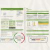 USA ScottishPower utility bill template in Word and PDF format (3 pages)