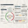 USA Spectrum utility bill template in Word and PDF format (4 pages)