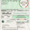 USA Tennessee Mountain Electric Cooperative, Inc. (MEC) utility bill template in Word and PDF format