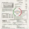 USA Texas CPS utility bill template in Word and PDF format