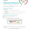 USA Texas Cirro Energy utility bill template in Word and PDF format (3 pages)