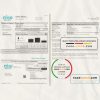 USA Texas Cirro Energy utility bill template in Word and PDF format (3 pages)