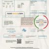 USA Texas Dasor Management and Investment utility bill template in Word nd PDF format