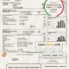 USA We utility bill template in Word and PDF format