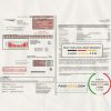 USA Wyoming High West Energy utility bill in Word anf PDF format (2 pages)