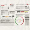 United Kingdom E.ON electricity utility bill template in Word and PDF format, 2 pages, version 1