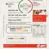 United Kingdom E.ON utility bill template in Word and PDF format, version 3