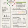 United Kingdom Ecotricity electricity utility bill template in Word and PDF format (.doc and .pdf)