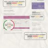 United Kingdom Npower utility bill, Word and PDF template